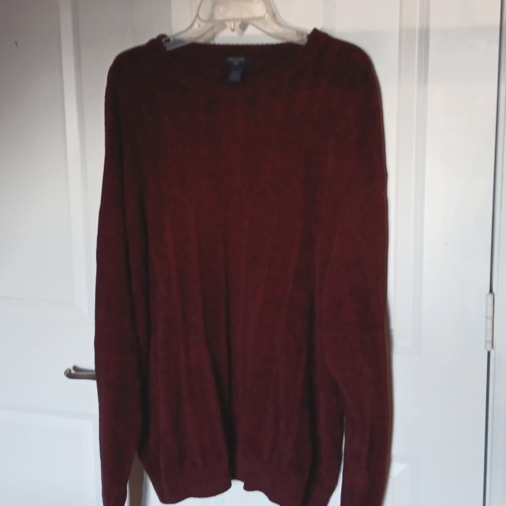 Dockers men's Burgundy Sweater, Sz. XXL, 5/$50
